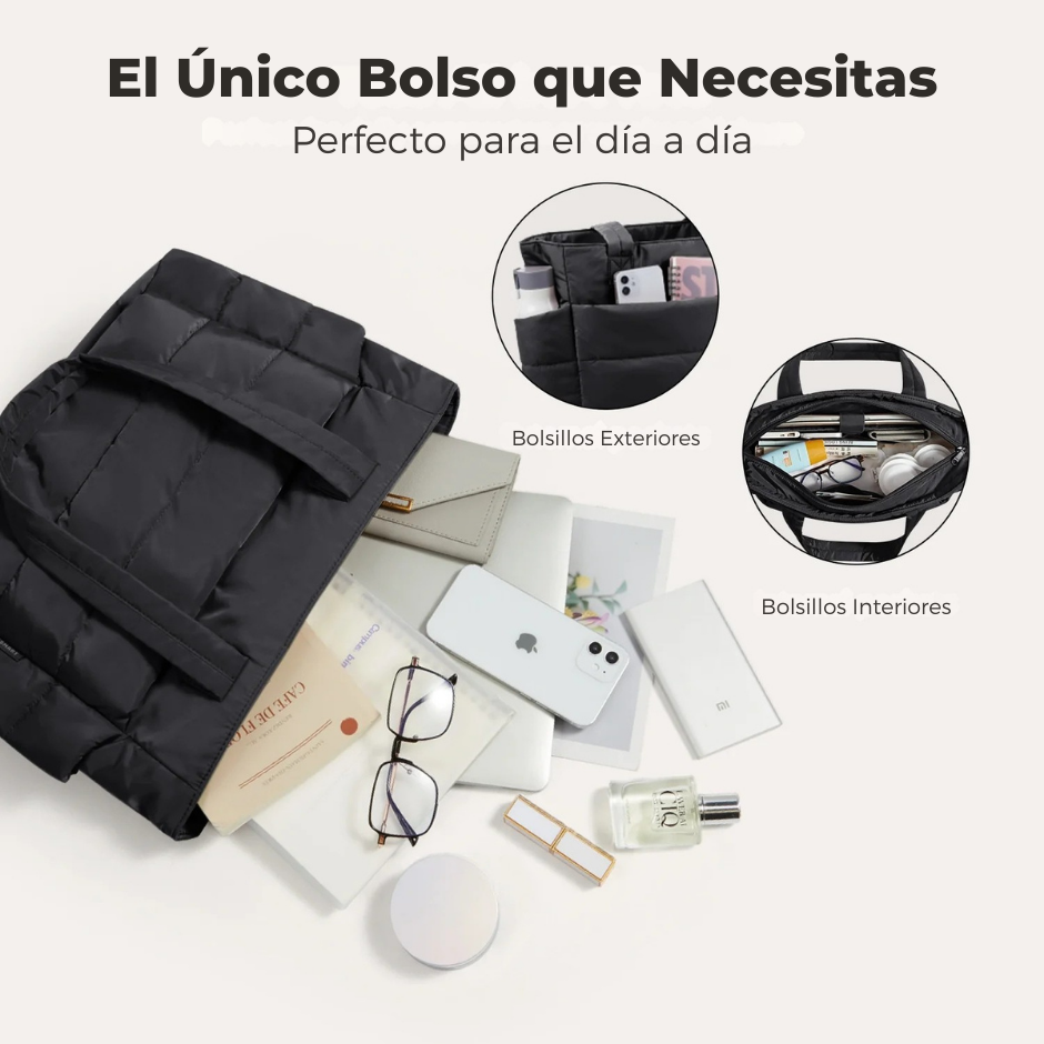 Bolso Tote Puffer