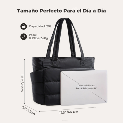 Bolso Tote Puffer
